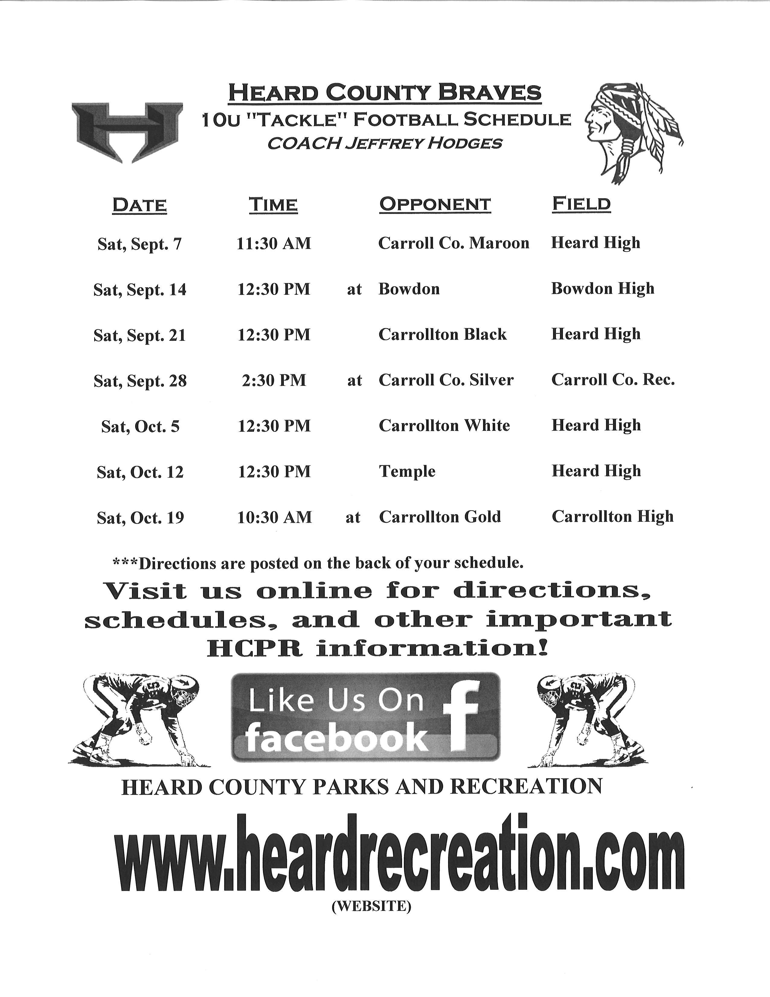 HCPR Tackle Football